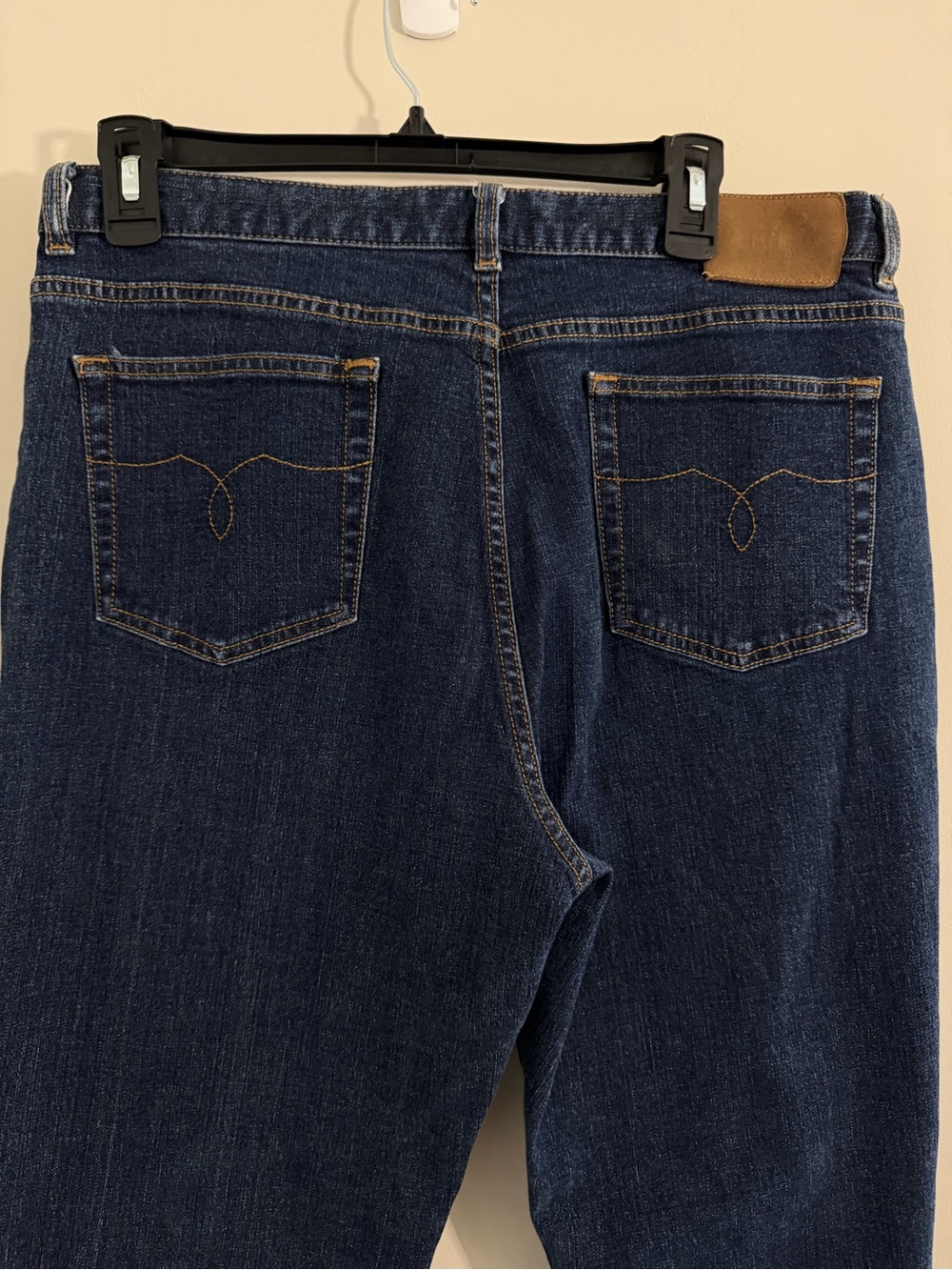 Lauren Jeans Co Womens Petite 14P Dark Wash Denim Jeans Classic Timeless Preppy - Picture 11 of 11